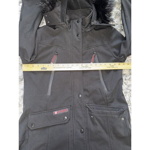 Canada Weather Gear Coat Women XL Parka Fur Hood Fall Winter Outerwear - Picture 5 of 10